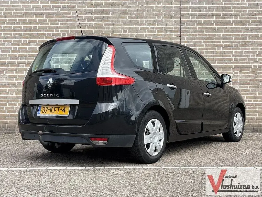 Gebraucht Renault Grand Scénic II Dynamique 131 PS (96 kW) 2009 Schwarz Van / Kleinbus
