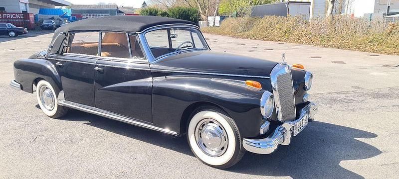 Gebraucht Mercedes 300 1958 Schwarz Cabrio