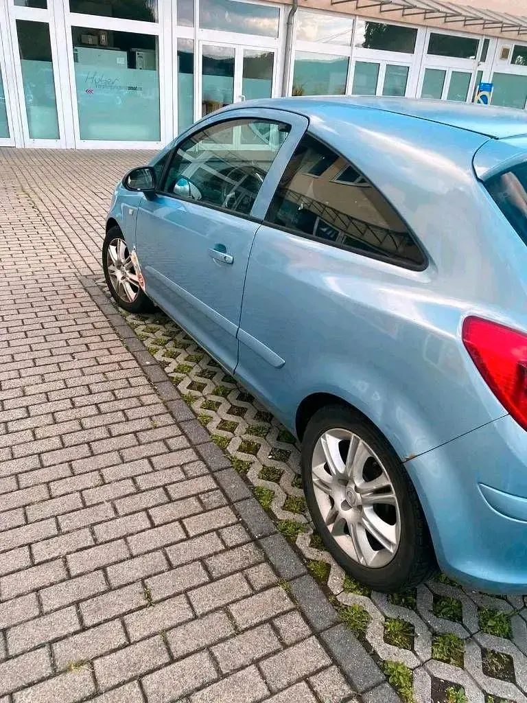 Gebraucht Opel Corsa 60 PS (44 kW) 2007 Blau Kleinwagen