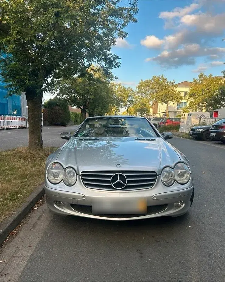 Gebraucht Mercedes SL500 AMG 306 PS (225 kW) 2002 Silber Cabrio