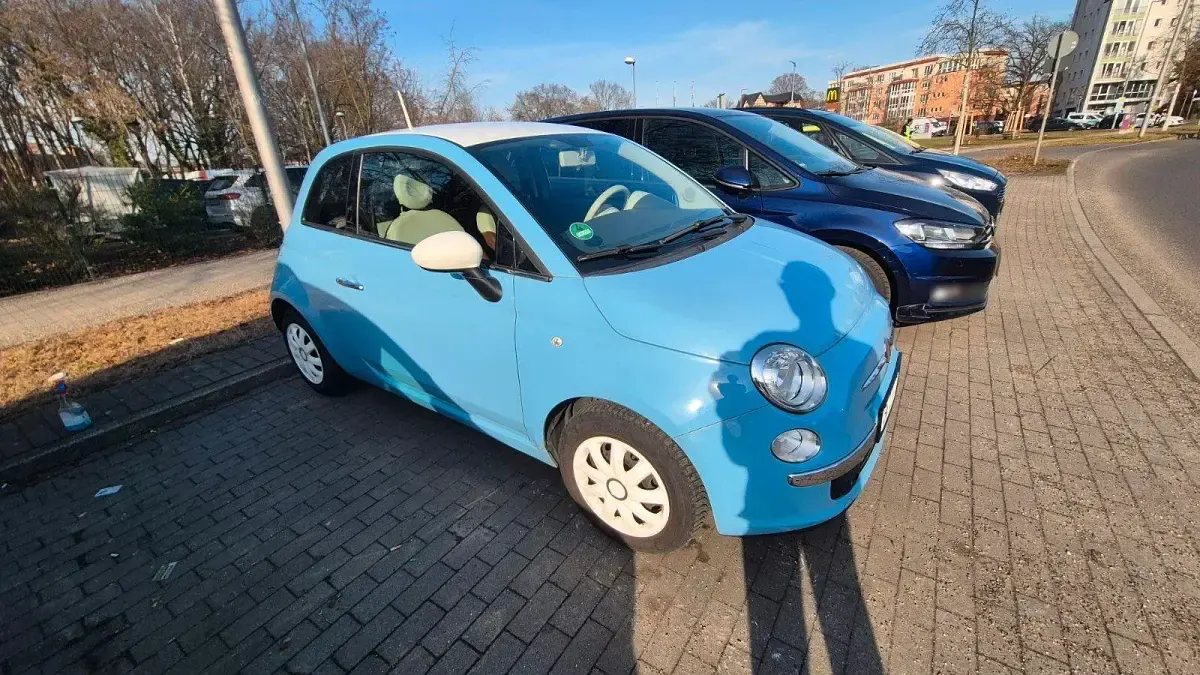 Gebraucht Fiat 500 S 69 PS (50 kW) 2015 Blau Kleinwagen