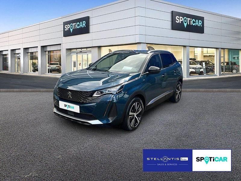 Blaulackierung (metallic) Gebraucht 2023 Peugeot 3008 GT SUV | 26.970 € (Etwas zu teuer) - Bild 1/4