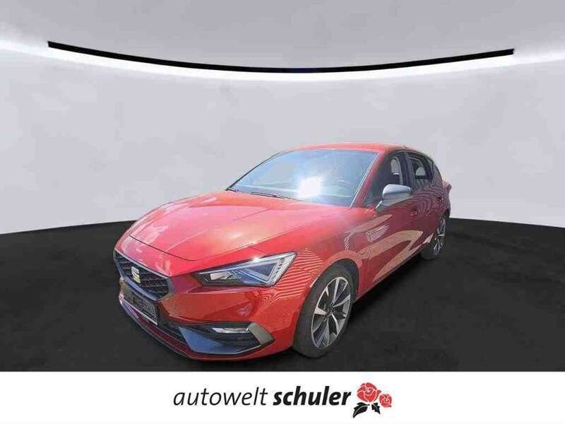 "desire" rot Gebraucht 2021 Seat Leon FR Limousine | 20.880 € (Fairer Preis) - Bild 1/3