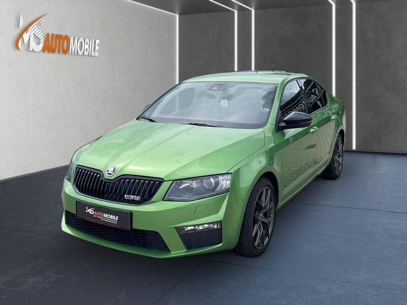 Grün Gebraucht 2014 Skoda Octavia RS Limousine | 14.990 € (Etwas zu teuer) - Bild 1/4