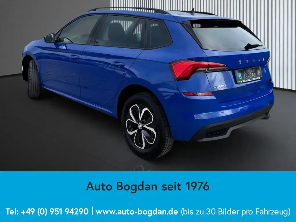 Gebraucht Skoda Kamiq Ambition 150 PS (110 kW) 2023 Energy blau SUV