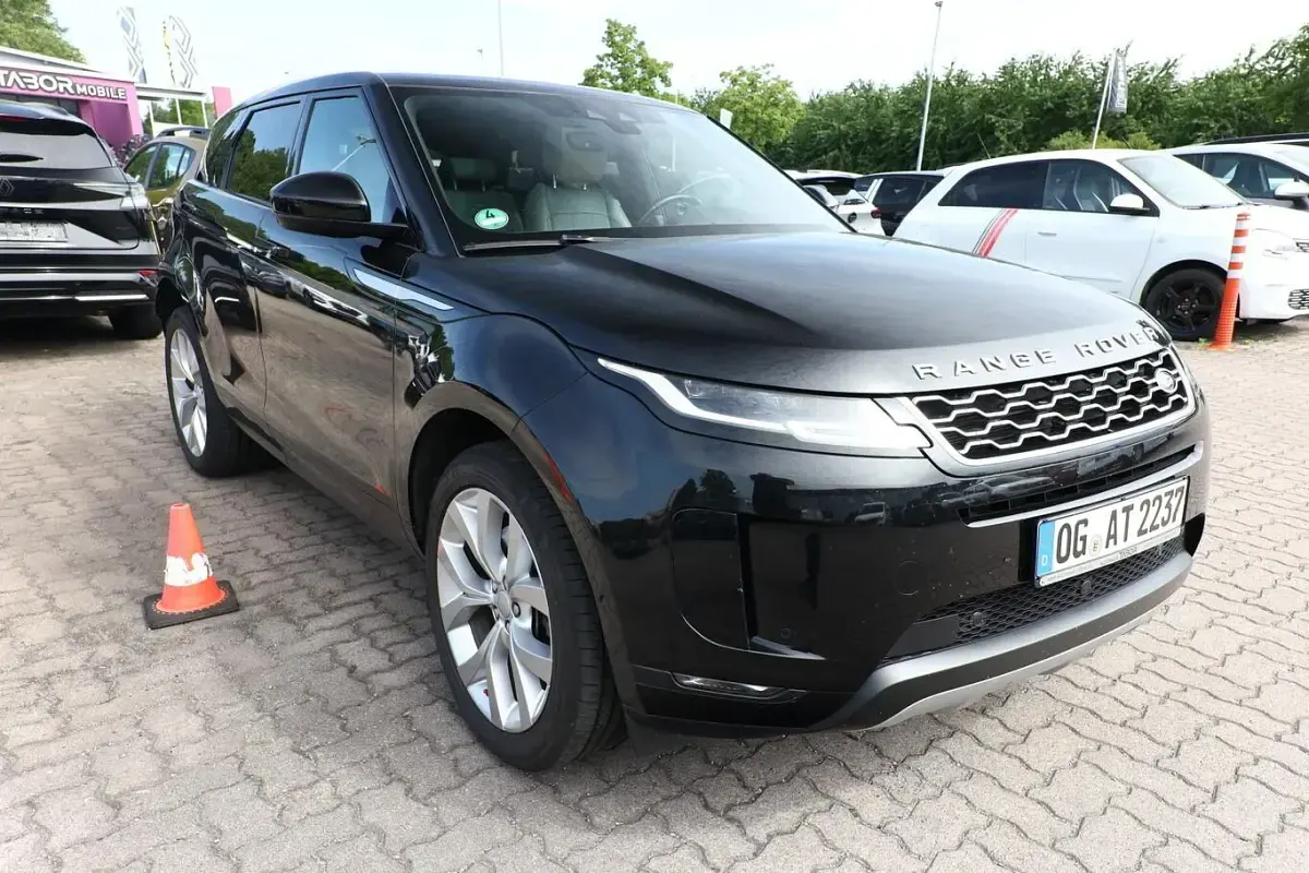 Gebraucht Land Rover Range Rover evoque SE 300 PS (220 kW) 2019 Santorini black metallic SUV