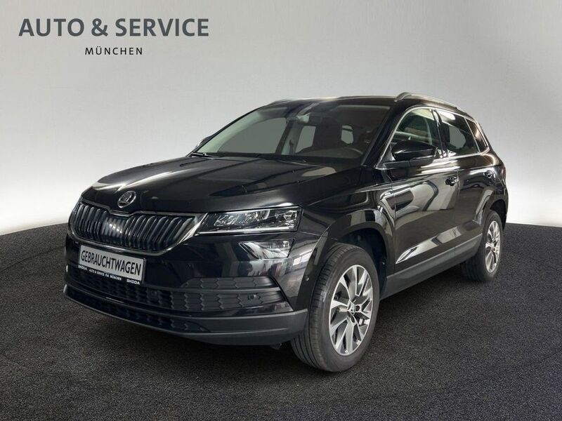 Schwarz Gebraucht 2022 Skoda Karoq Clever SUV | 24.460 € (Fairer Preis) - Bild 1/4