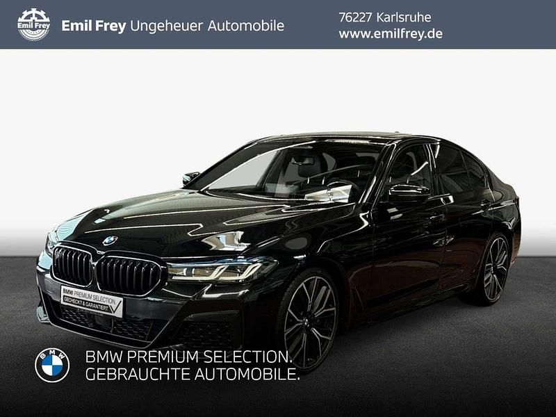 Schwarz Gebraucht 2022 BMW M550 Sport Line Limousine | 56.990 € (Fairer Preis) - Bild 1/3