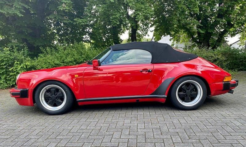 Gebraucht Porsche 911 231 PS (169 kW) 1989 Rot Cabrio