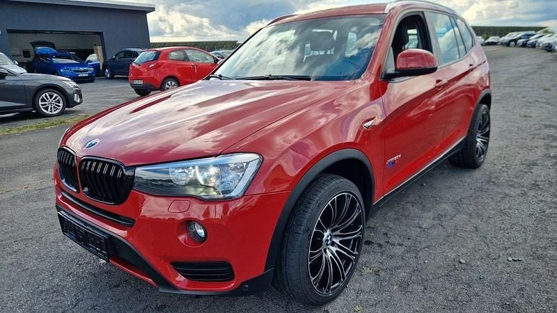 Rot Gebraucht 2015 BMW X3 Sport Line SUV | 14.999 € (Superpreis) - Bild 1/4