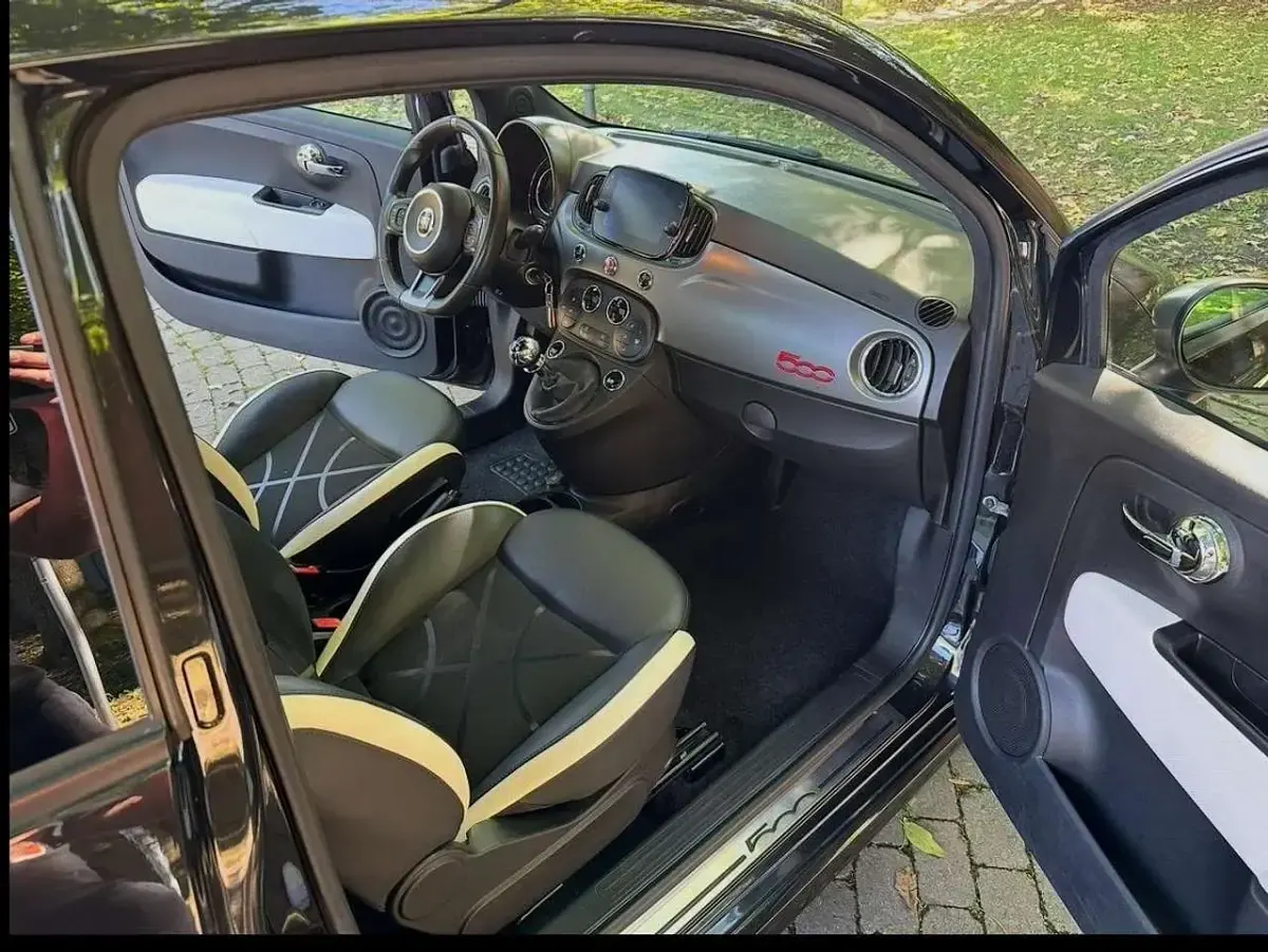 Gebraucht Fiat 500 S 69 PS (50 kW) 2018 Schwarz Limousine