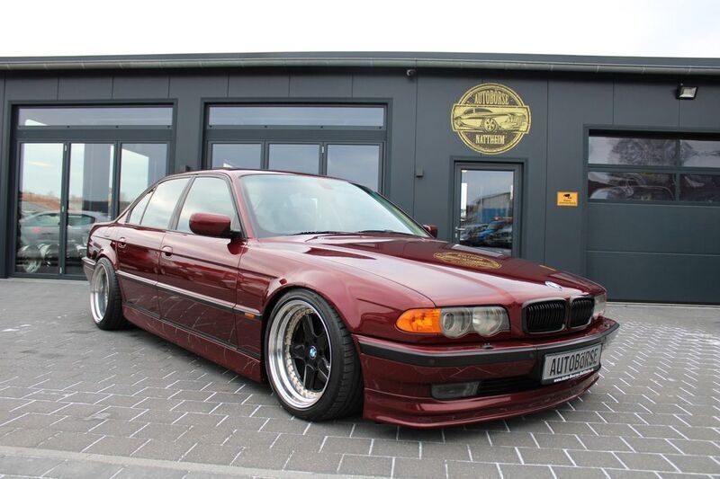 Calypsorot Gebraucht 1999 BMW 740 Performance Limousine | 29.999 € - Bild 1/4