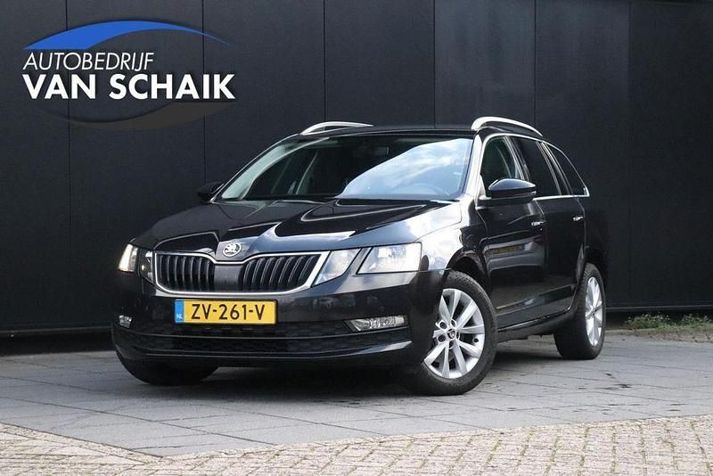 Gebraucht Skoda Octavia Business Line 116 PS (85 kW) 2019 Schwarz Kombi