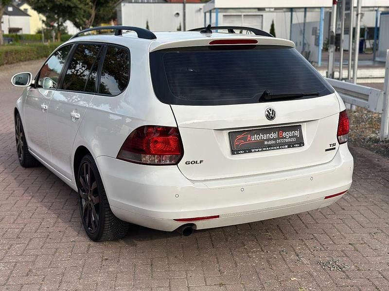 Gebraucht VW Golf VI Trendline 105 PS (77 kW) 2011 Weiß Kleinwagen