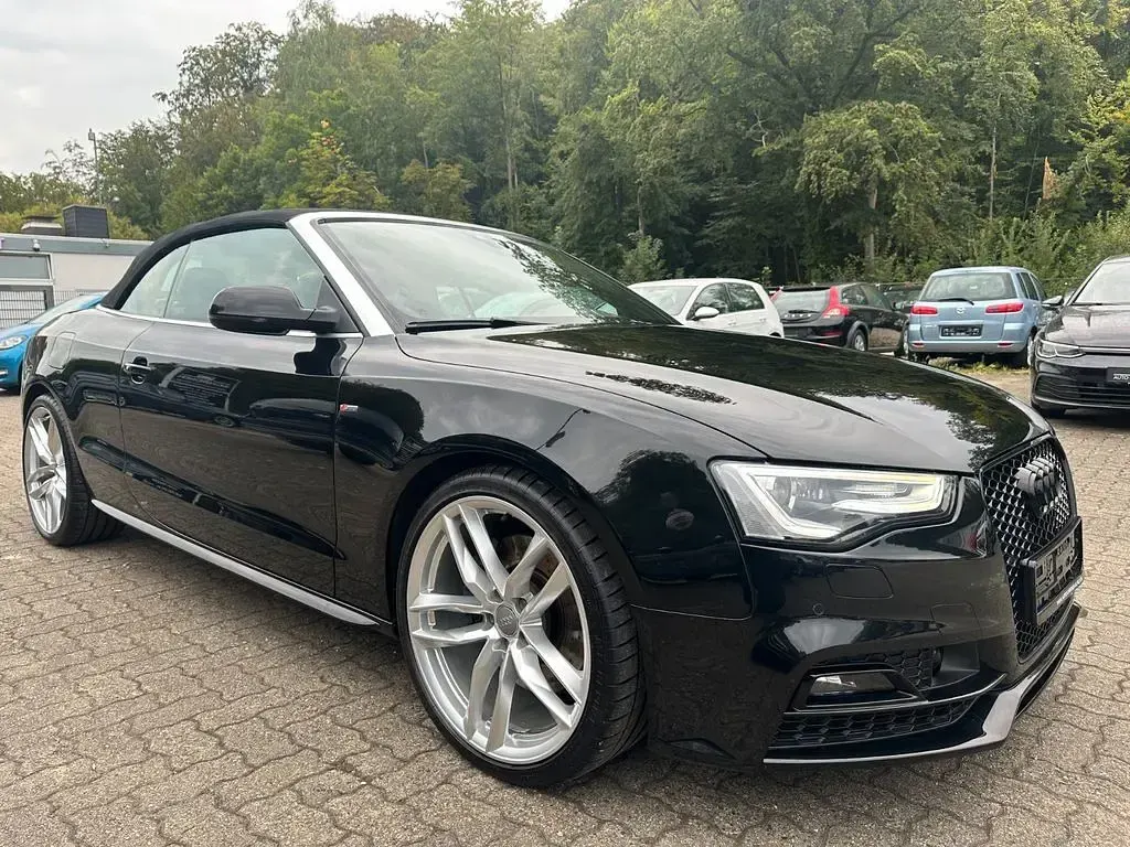 Gebraucht Audi A5 Cabriolet S-Line 245 PS (180 kW) 2015 Schwarz Cabrio