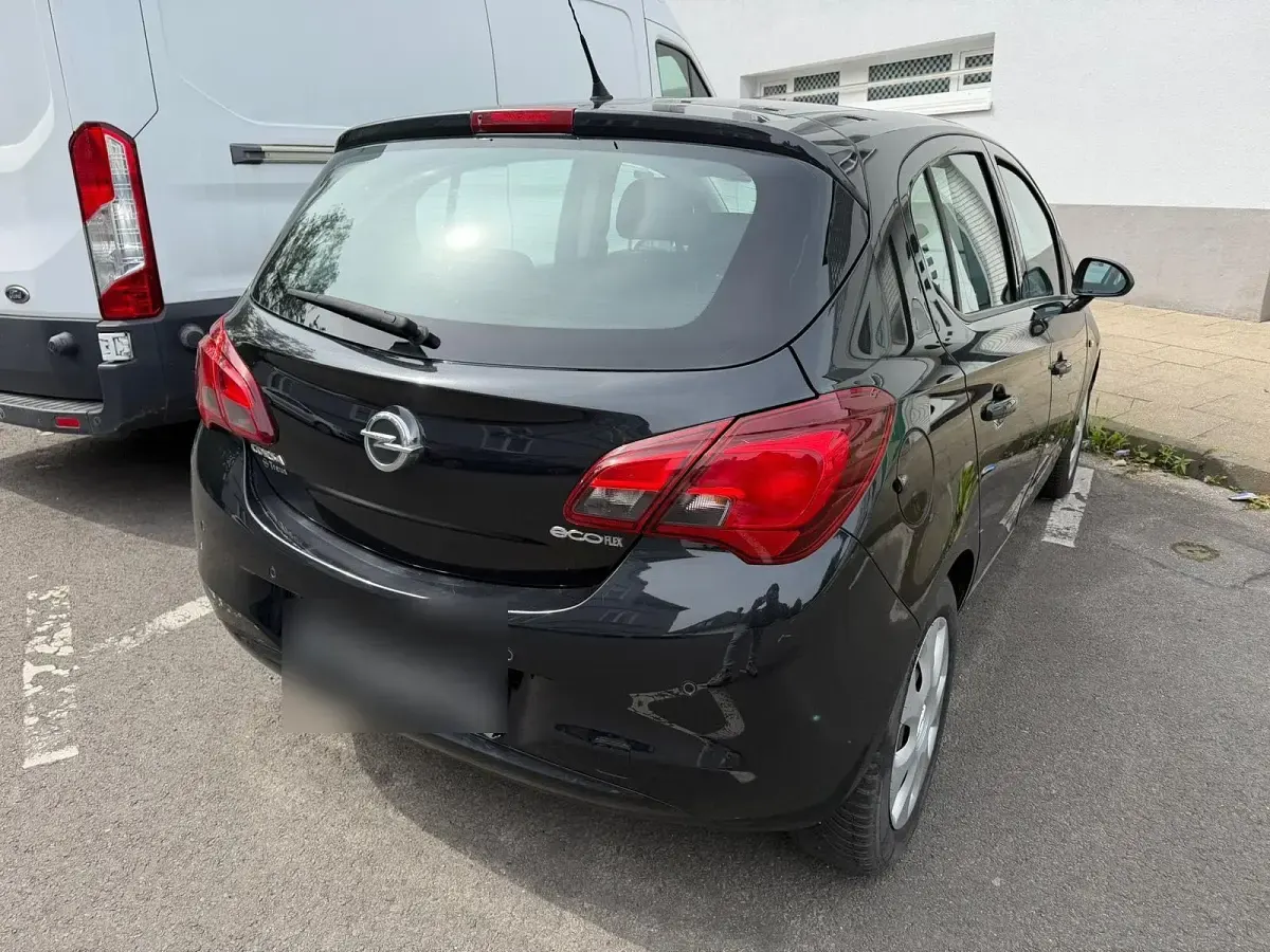 Gebraucht Opel Corsa 95 PS (69 kW) 2015 Schwarz Kleinwagen
