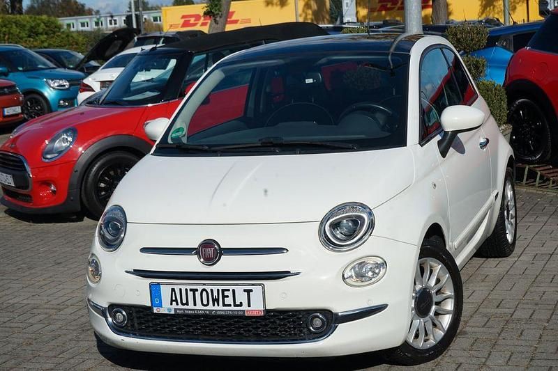 Weiß Gebraucht 2017 Fiat 500 Lounge Kleinwagen | 11.500 € (Fairer Preis) - Bild 1/4