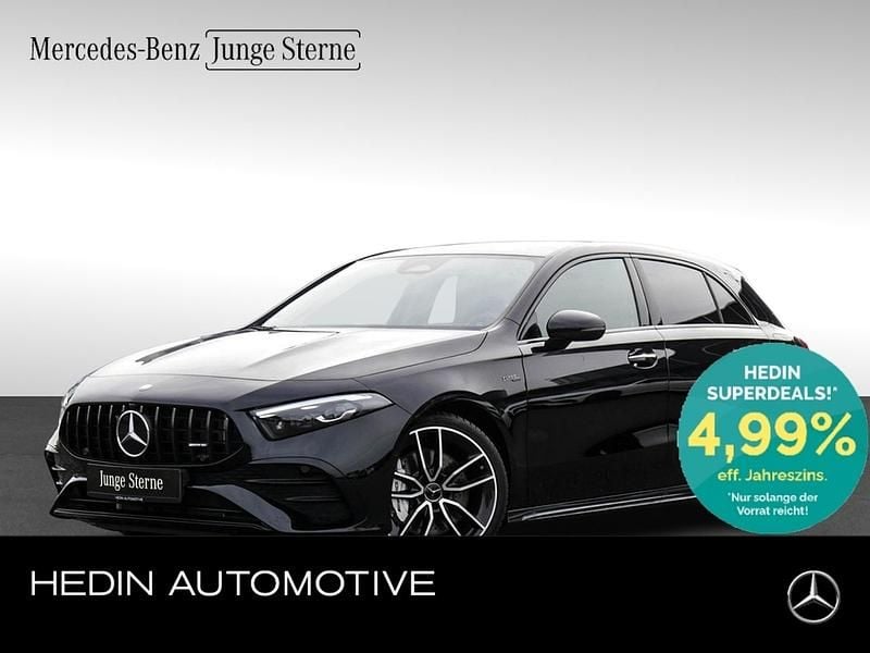 Schwarz Gebraucht 2023 Mercedes A35 AMG AMG Limousine | 48.950 € (Fairer Preis) - Bild 1/4