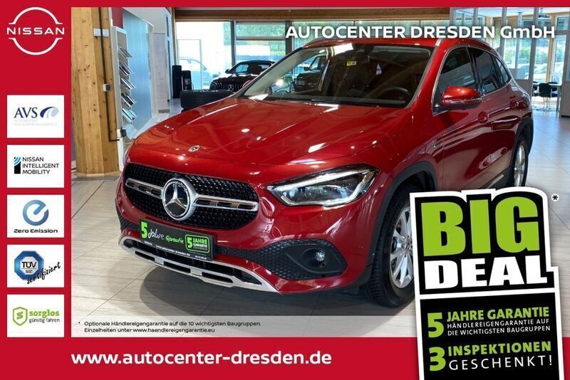 Rot Gebraucht 2021 Mercedes GLA250 Progressive SUV | 30.980 € (Superpreis) - Bild 1/4