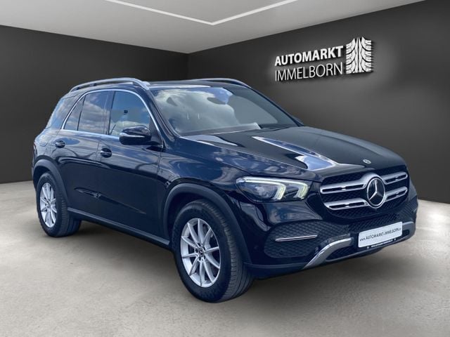 Schwarz ung. schwarz unilack Gebraucht 2021 Mercedes GLE350e AMG SUV | 48.980 € (Superpreis) - Bild 1/4