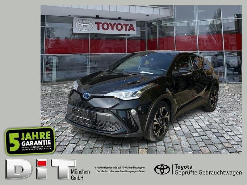 Black mica / ink (metallic) Gebraucht 2022 Toyota C-HR Team SUV | 20.990 € (Guter Preis) - Bild 1/4