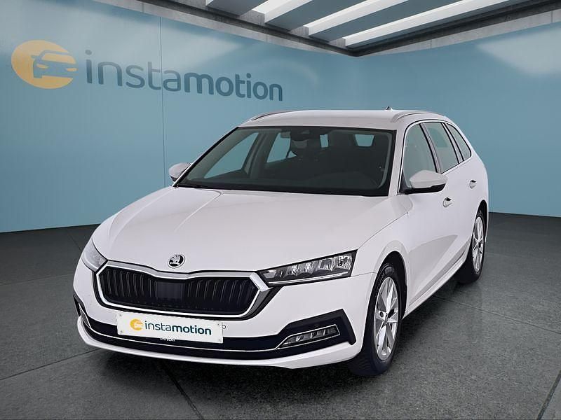 Gebraucht Skoda Octavia Style 116 PS (85 kW) 2021 Weiß Kombi