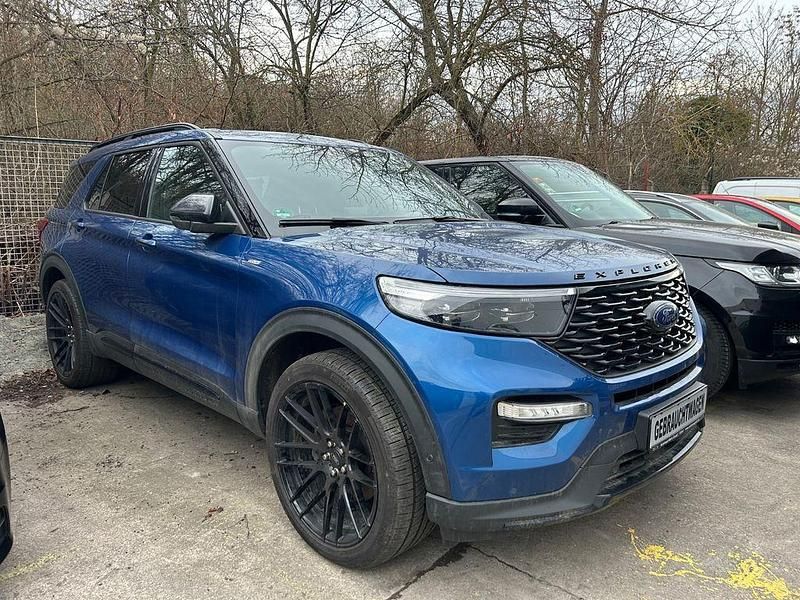 Gebraucht Ford Explorer ST-Line 363 PS (266 kW) 2021 Atlas blau met SUV
