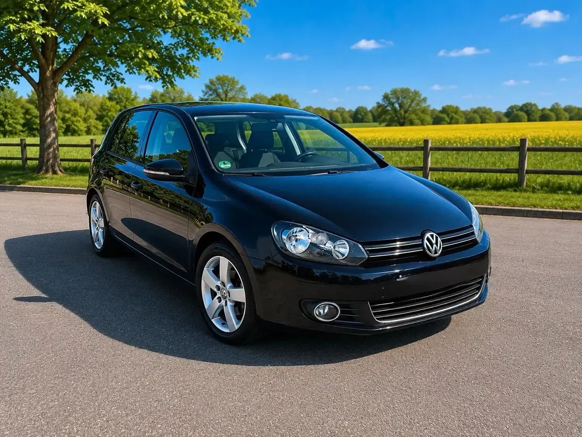 Gebraucht VW Golf VI Style 122 PS (89 kW) 2011 Blau Kleinwagen