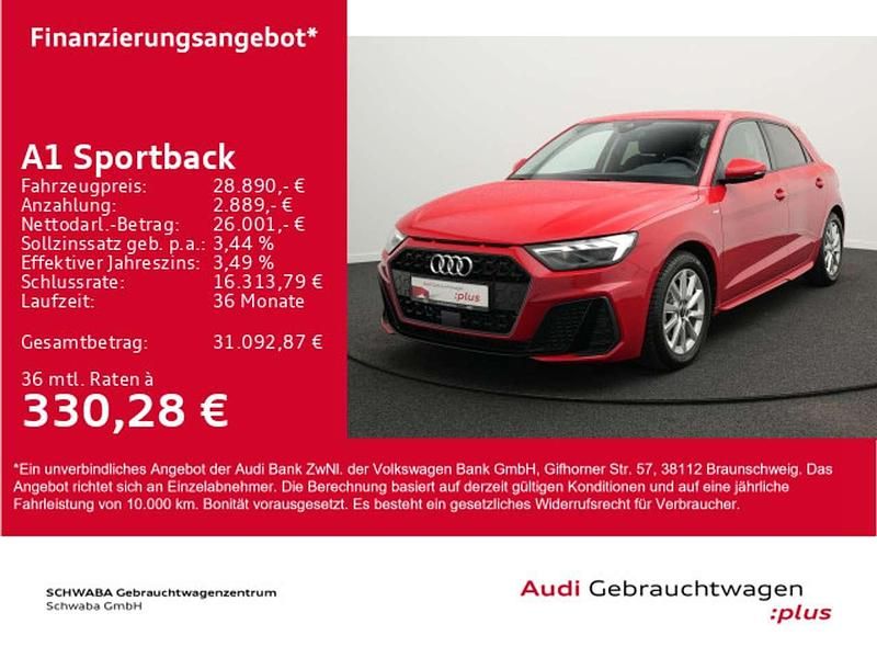 Gebraucht Audi A1 S-Line 116 PS (85 kW) 2025 Progressivrot metallic SUV