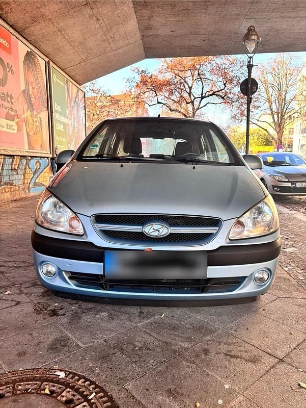 Gebraucht Hyundai Getz 71 PS (52 kW) 2008 Blau Kleinwagen