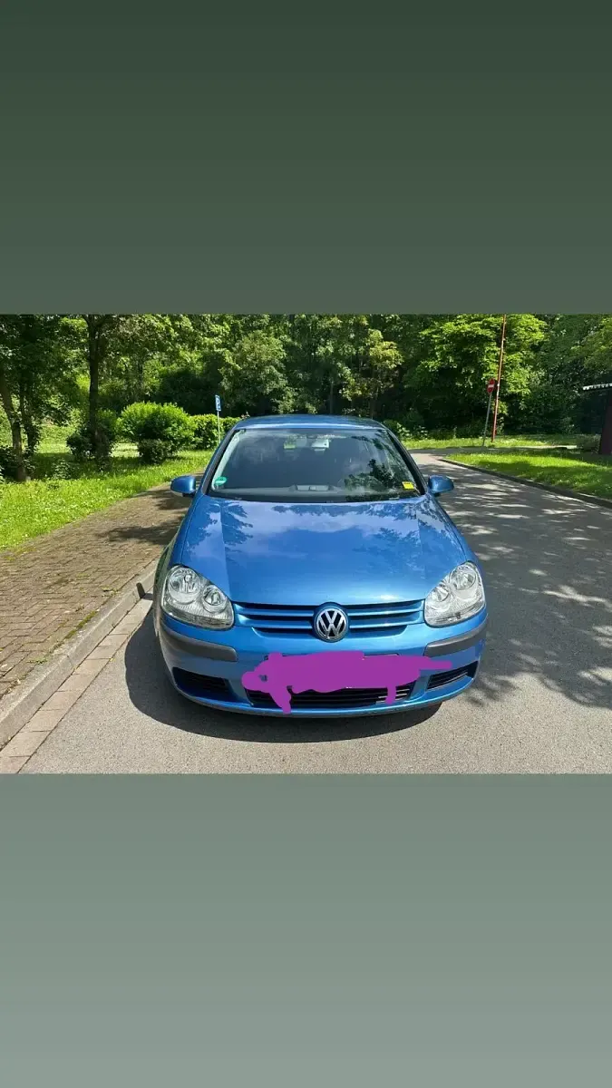 Gebraucht VW Golf V 103 PS (75 kW) 2003 Blau Kleinwagen