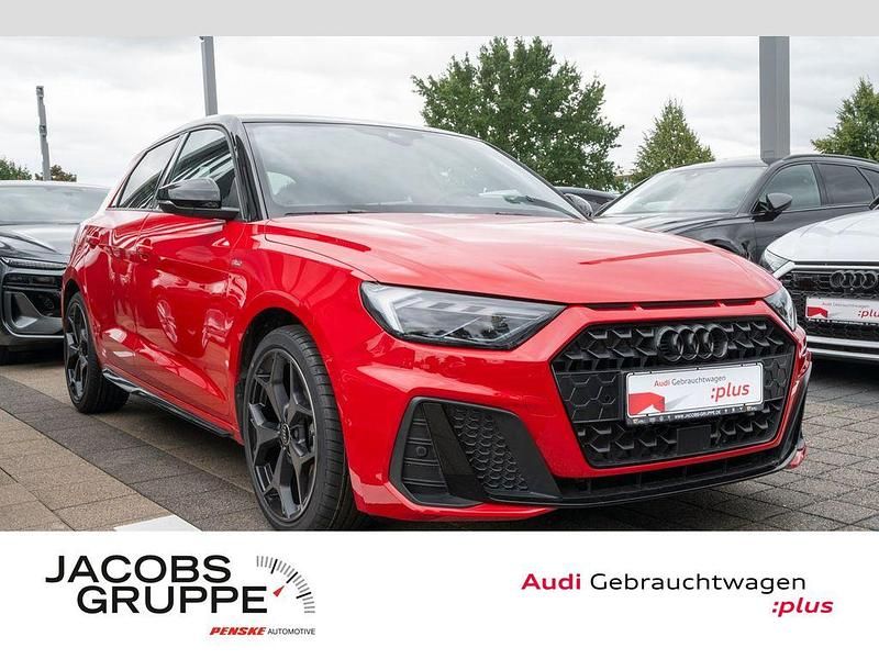Progressivrot metallic Gebraucht 2024 Audi A1 Sportback S-Line Kleinwagen | 27.470 € (Fairer Preis) - Bild 1/4