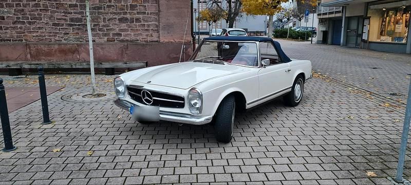 Gebraucht Mercedes 230 150 PS (110 kW) 1963 Weiß Cabrio