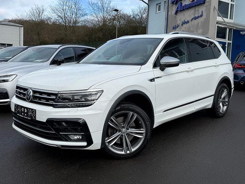 Gebraucht VW Tiguan Allspace R-line 190 PS (139 kW) 2019 Weiß SUV