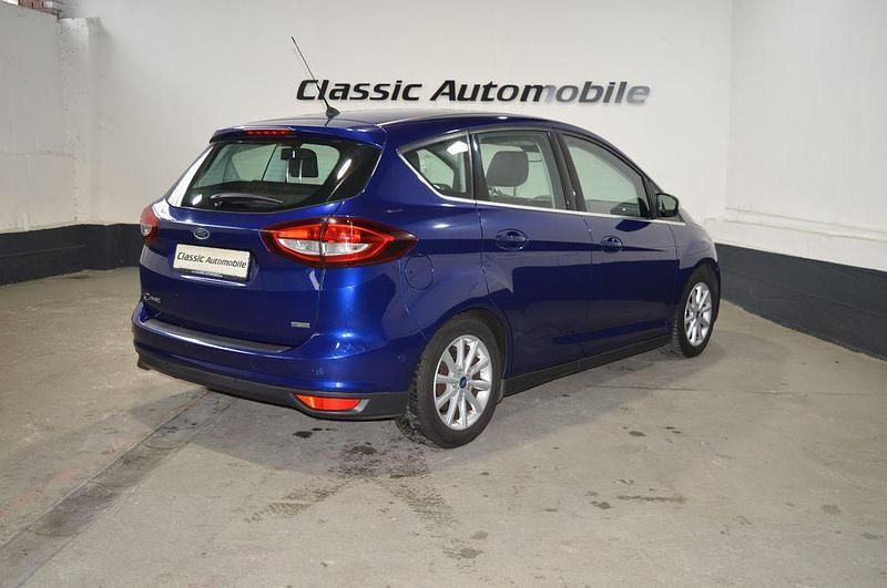 Gebraucht Ford C-MAX Titanium 125 PS (91 kW) 2015 Blau Van / Kleinbus