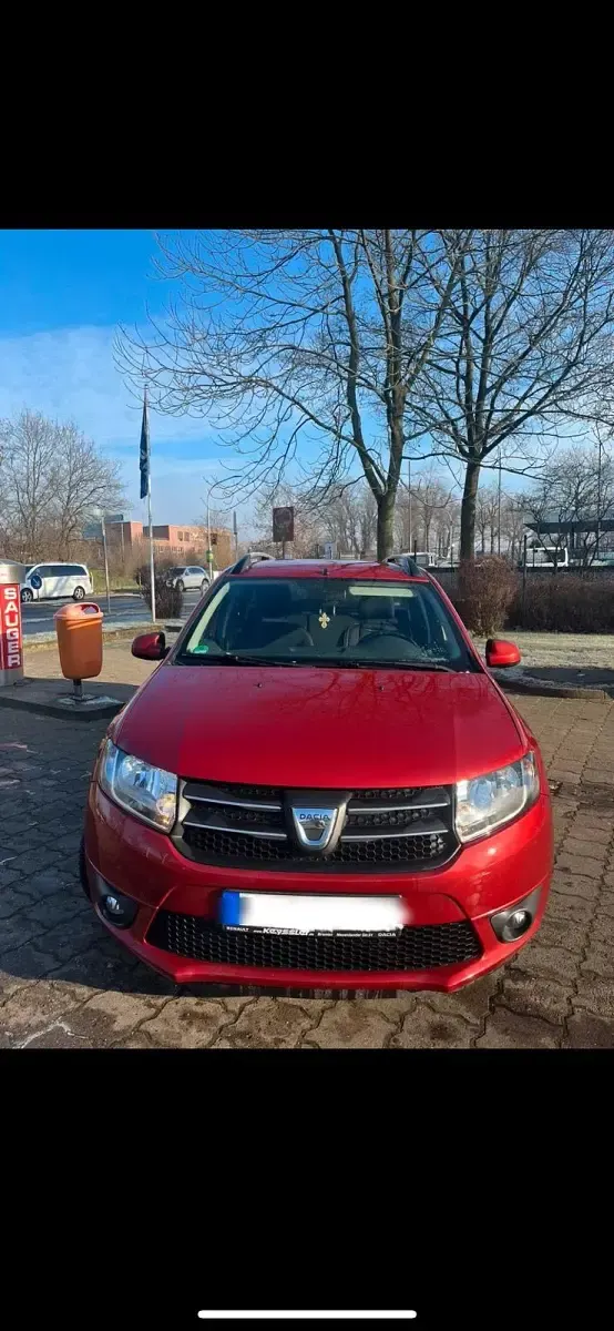 Gebraucht Dacia Logan MCV 90 PS (66 kW) 2014 Rot Kombi