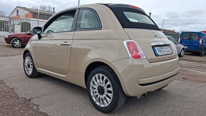 Gebraucht Fiat 500 86 PS (63 kW) 2013 Beige Cabrio