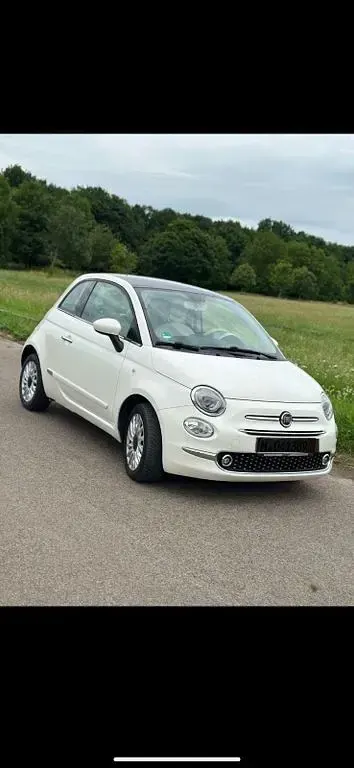 Używany Fiat 500 Mirror 105 KM (77 kW) 2018 Biały Hatchback