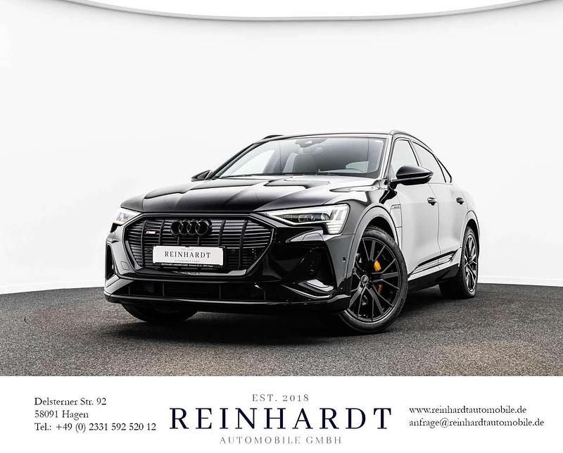 Mythosschwarz metallic Gebraucht 2022 Audi e-tron Sportback S-Line SUV | 38.820 € (Fairer Preis) - Bild 1/1