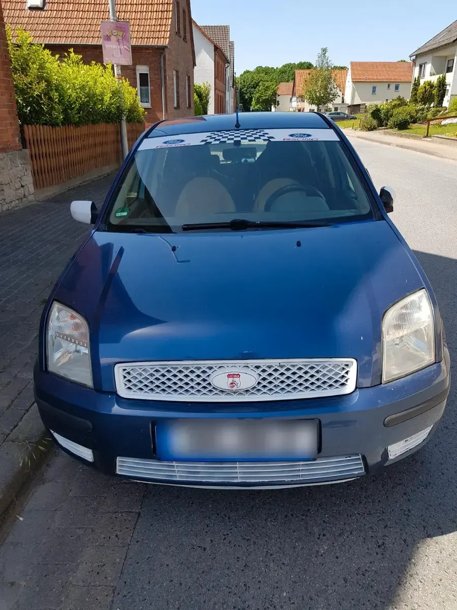 Gebraucht Ford Fusion 80 PS (58 kW) 2005 Blau Kleinwagen