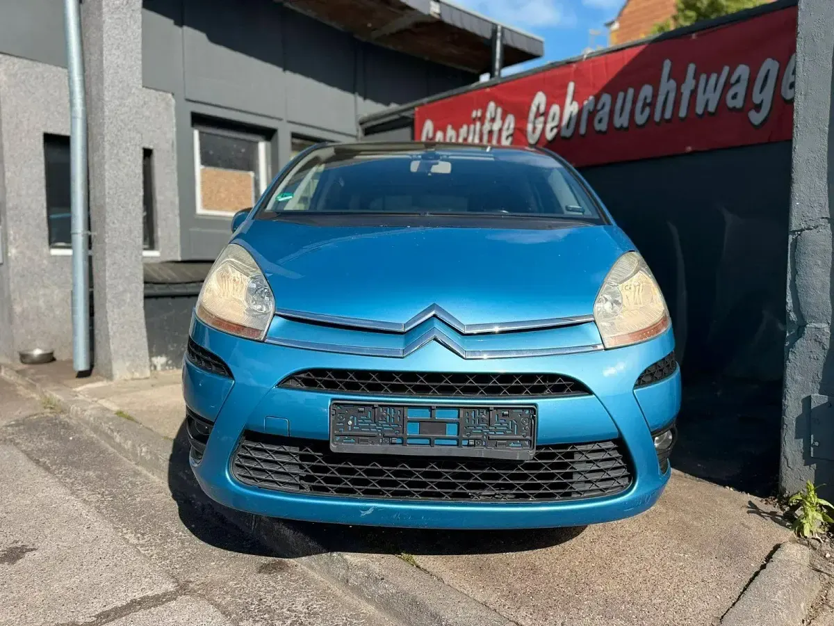 Gebraucht Citroën C4 Picasso Tendance 125 PS (91 kW) 2007 Blau tivolimetallic schutzlack Van / Kleinbus