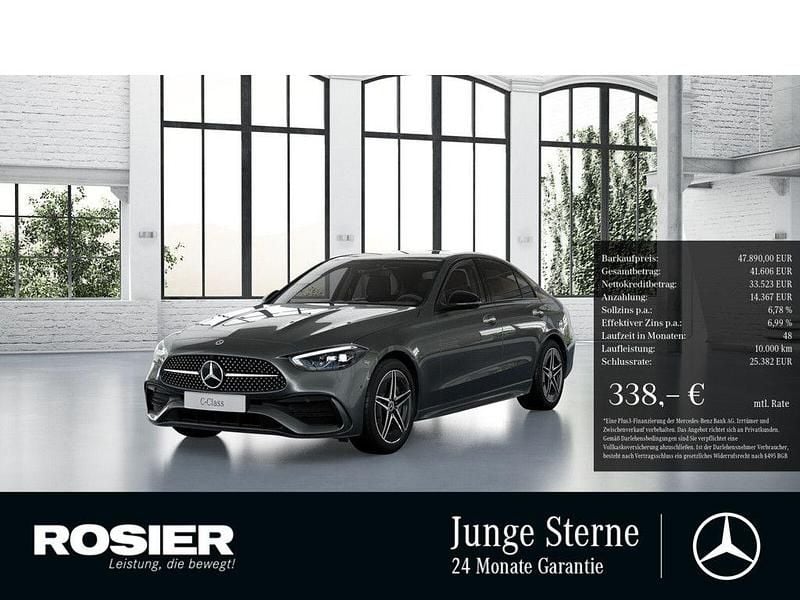 Gebraucht Mercedes C300e Advanced Plus 204 PS (150 kW) 2025 Grau / selenitgrau Limousine