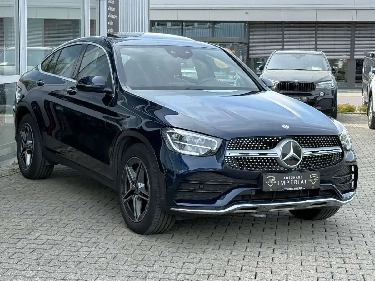 Gebraucht Mercedes GLC400d AMG 330 PS (242 kW) 2021 Blau SUV