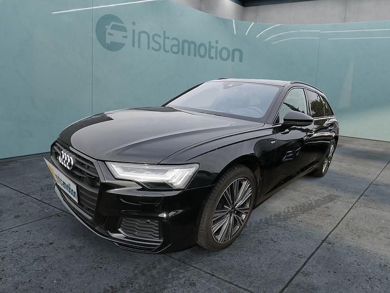 Schwarz Gebraucht 2023 Audi A6 S-Line Kombi | 51.149 € (Teuer) - Bild 1/2