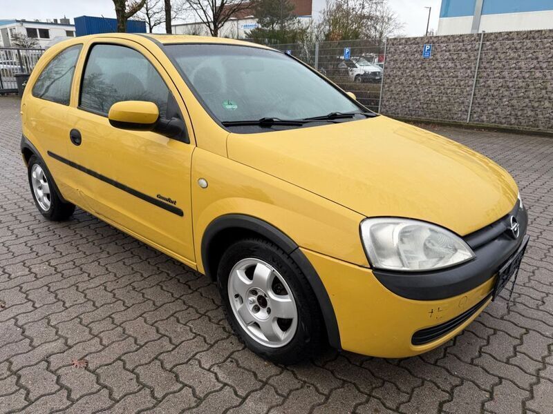 Gebraucht Opel Corsa 58 PS (42 kW) 2001 Gelb Kleinwagen