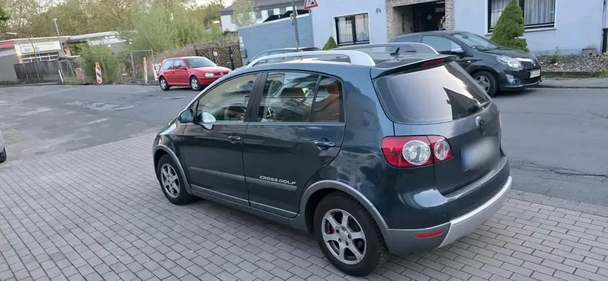 Gebraucht VW Golf Plus Cross 105 PS (77 kW) 2007 Blau Van / Kleinbus