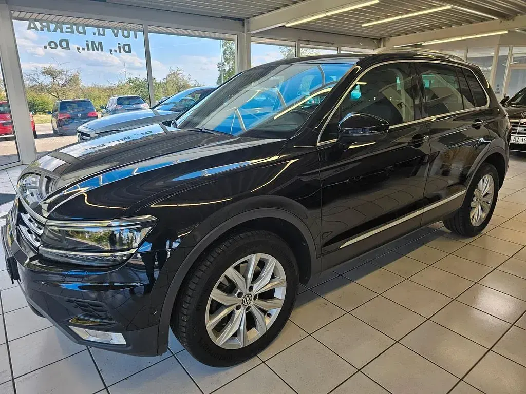 Gebraucht VW Tiguan Highline 239 PS (175 kW) 2017 Schwarz SUV