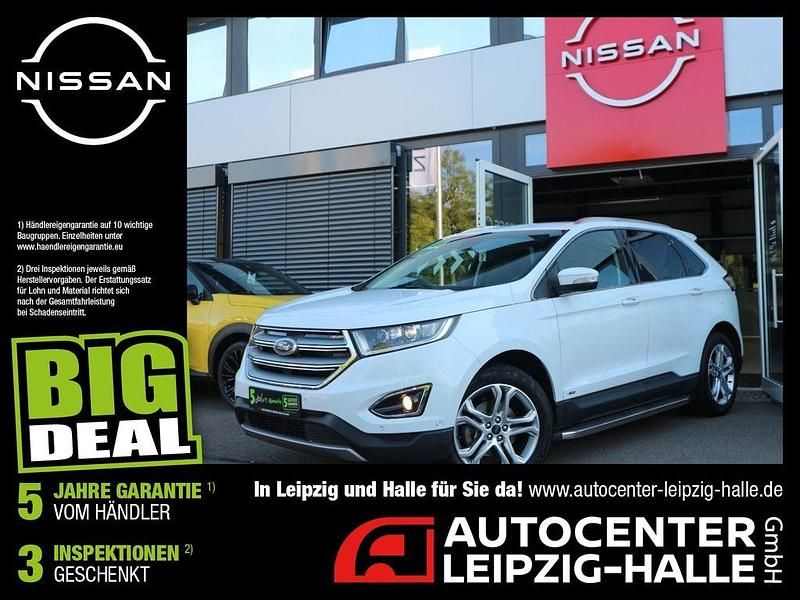 Weiß Gebraucht 2018 Ford Edge Titanium SUV | 20.440 € (Fairer Preis) - Bild 1/4