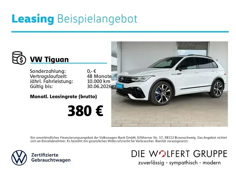 Brugt VW Tiguan R 320 HK (235 kW) 2023 Hvid SUV