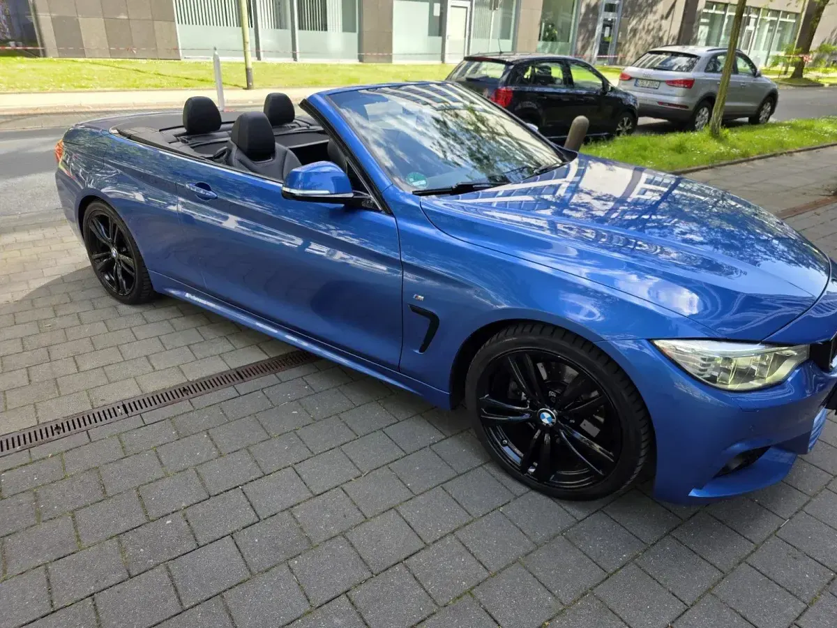 Gebraucht BMW 430 Cabriolet M Sport 258 PS (189 kW) 2016 Blau Cabrio